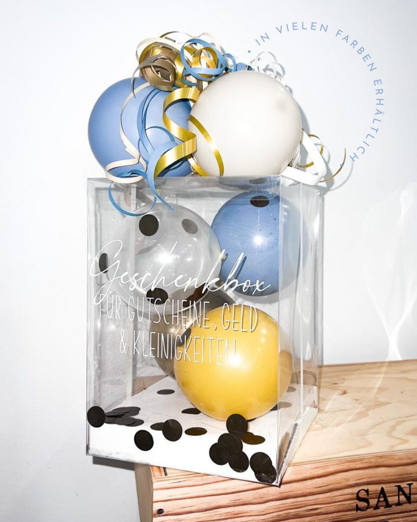 Geschenkbox S – Balloonja – by Jaqui